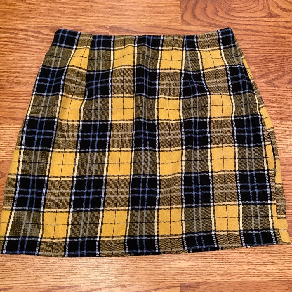 Plaid skirt